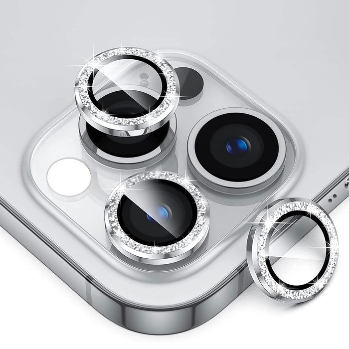 USP Camera Lens Protector For iPhone 17 Pro / 17 Pro Max Crystal Style Individual Ring Cover (Tempered Glass)