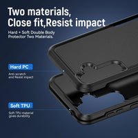 Phonix Case for Samsung S25FE Black Armor Light Case