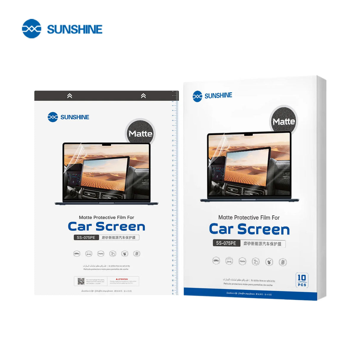 SUNSHINE 075PE Matte Finish 16 inch Laptop/Macbook/Car Film（10Pcs/Box)