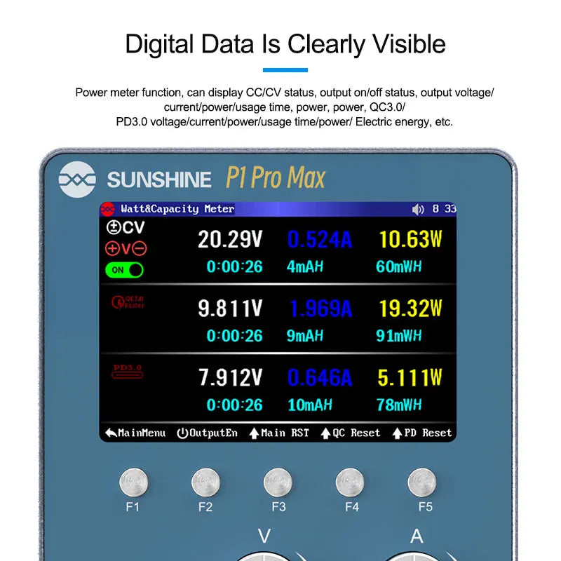 SUNSHINE P1 Pro Max Intelligent Regulated Power Supply