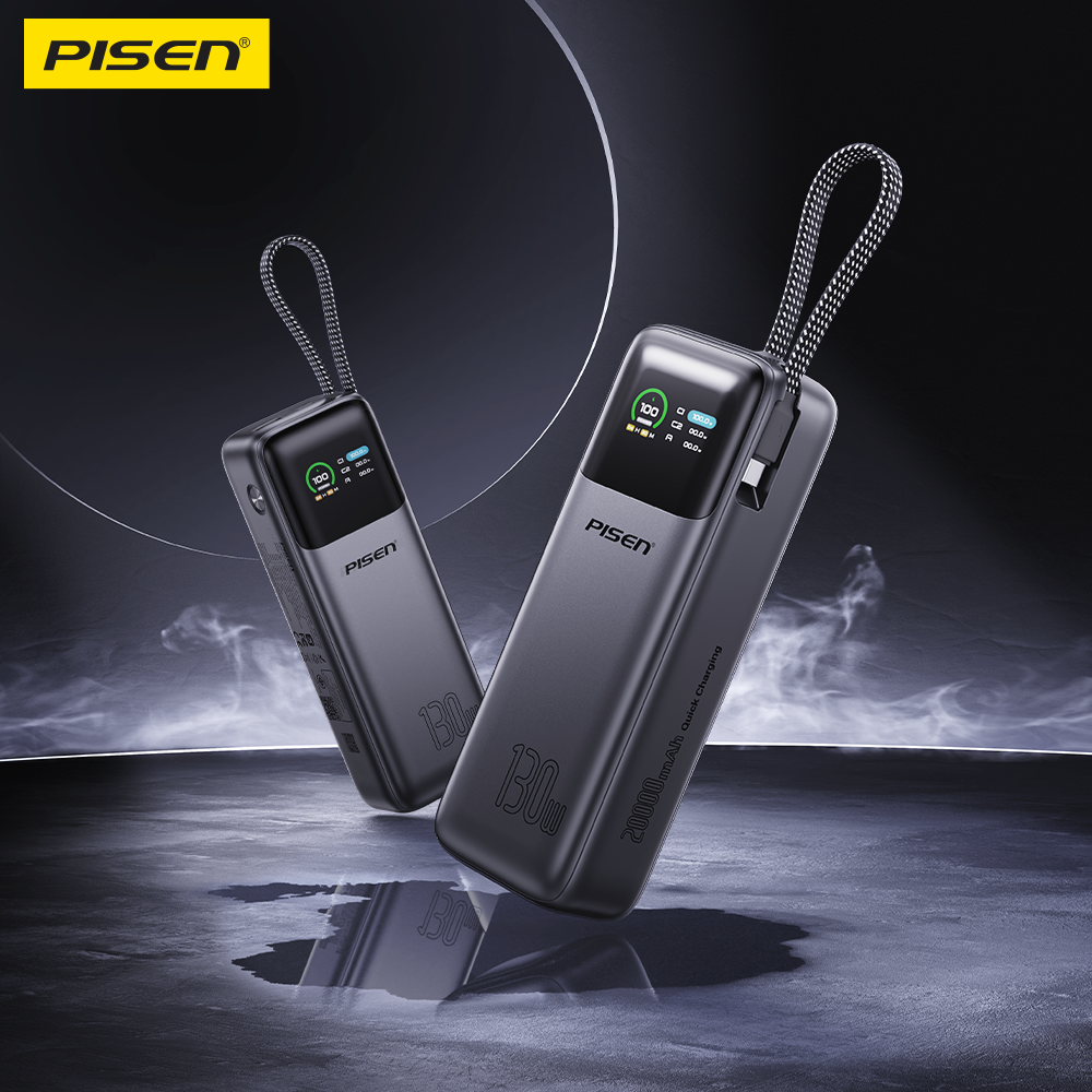 Bolt 130W 20000mAh Labtop Power Bank Pisen
