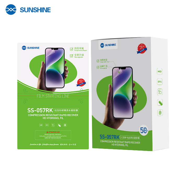 Curve Screen/ Quick Self Repair Hydrogel Film (3rd Gen 50PCS) SUNSHINE 057RK