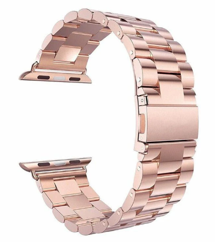Apple watch band rose gold
