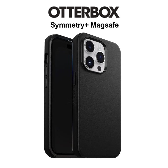 OtterBox Case For iPhone 15 Symmetry+ Compatible With Magsafe Case Black