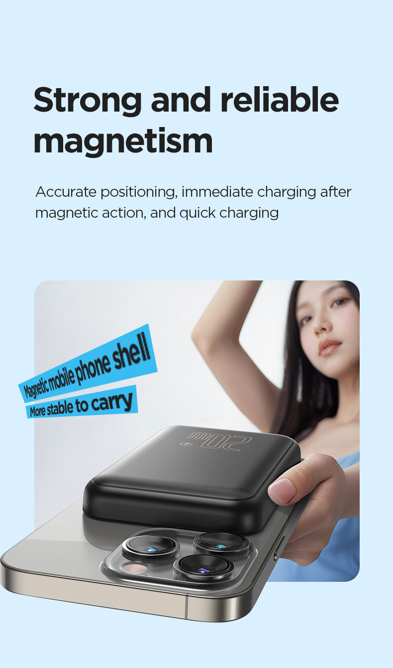 CCC Certified(3C) Pisen PowerMag Magnetic 20w 10000mah Power Bank