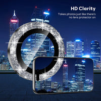 USP Camera Lens Protector For iPhone 17 / 16 / 16 Plus Crystal Style Individual Ring Cover (Tempered Glass)
