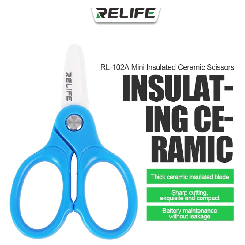 Reill Micro Scissors RELIFE RL-102A Insulated Ceramic Mini Scissors – Australia Pisen pty ltd