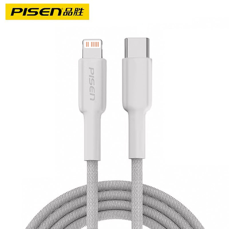 1.2M Lightning to USB-C PD20W Fast Charging braided Cable ZY-CL-PD01 PISEN