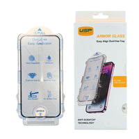 USP Easy Align Dust-free Tray Screen Protector For iPhone 14 Pro Full Cover  (1  Piece/Box）