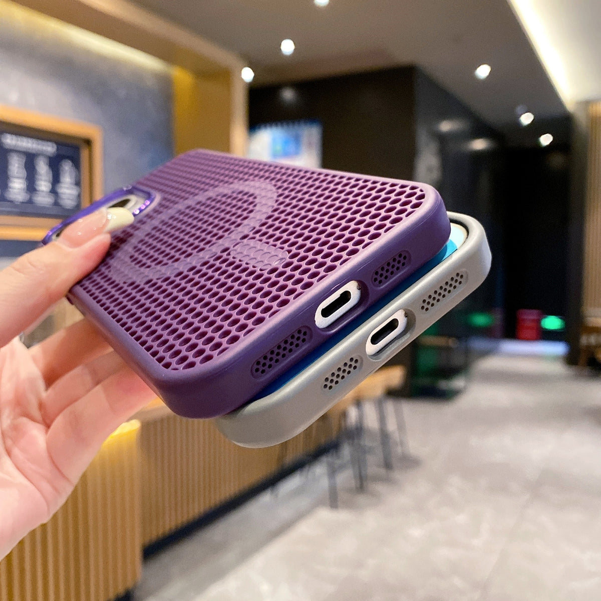 USP 3D Mesh Armor Case for iPhone 17 Compatible With Magsafe