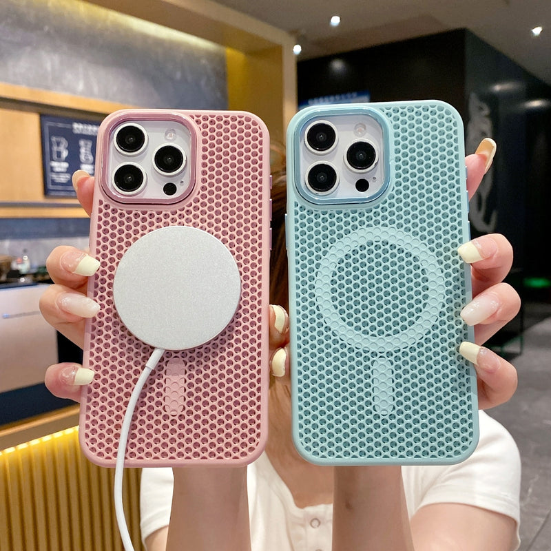 USP 3D Mesh Armor Case for iPhone 17 Compatible With Magsafe