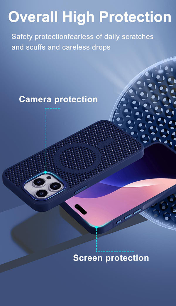 USP 3D Mesh Armor Case for iPhone 17 Compatible With Magsafe