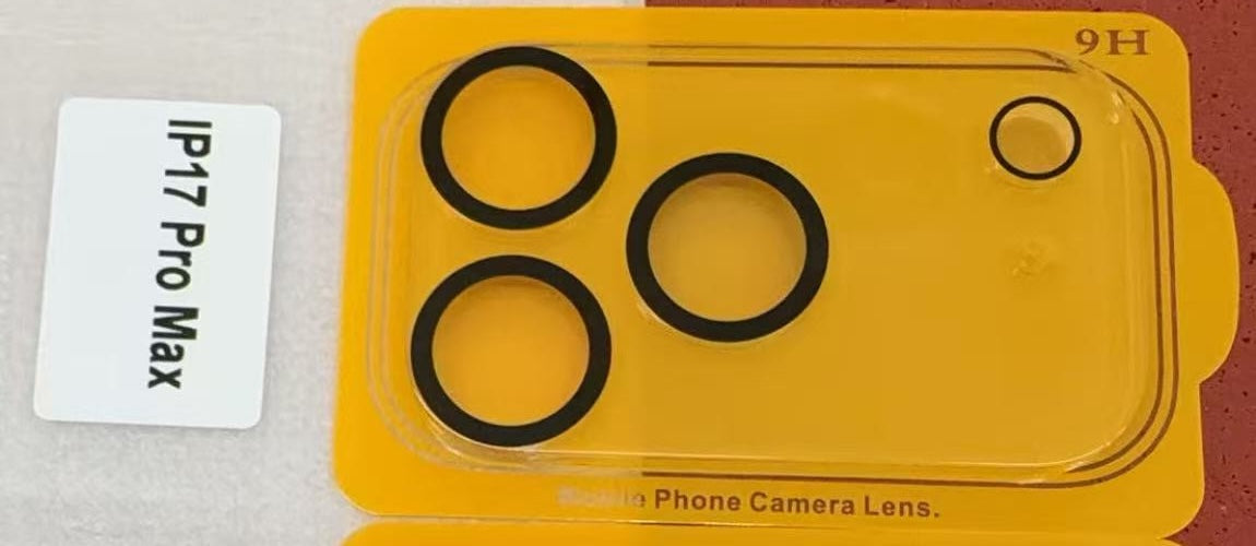 Camera Lens Protector For iPhone 17 Pro Max Back Lens Sheild (Tempered Glass)
