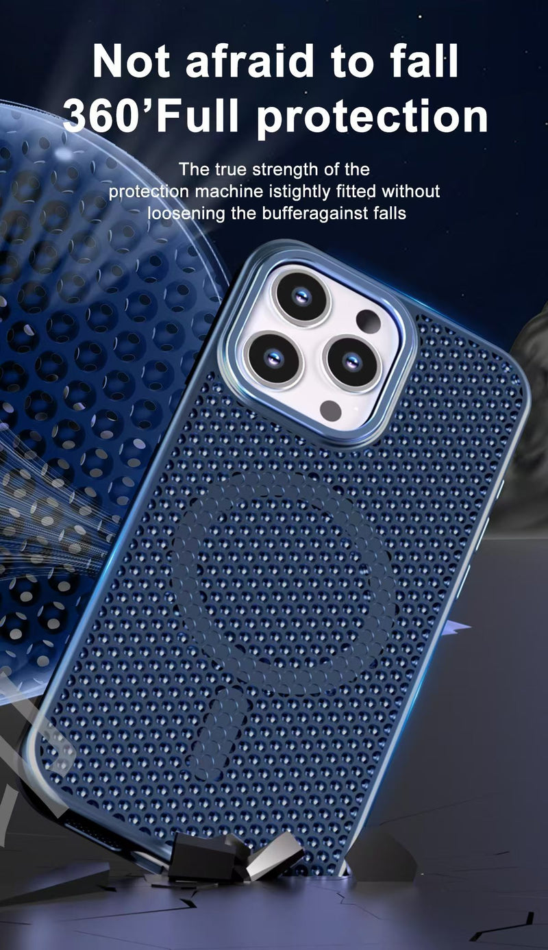 USP 3D Mesh Armor Case for iPhone 17 Compatible With Magsafe