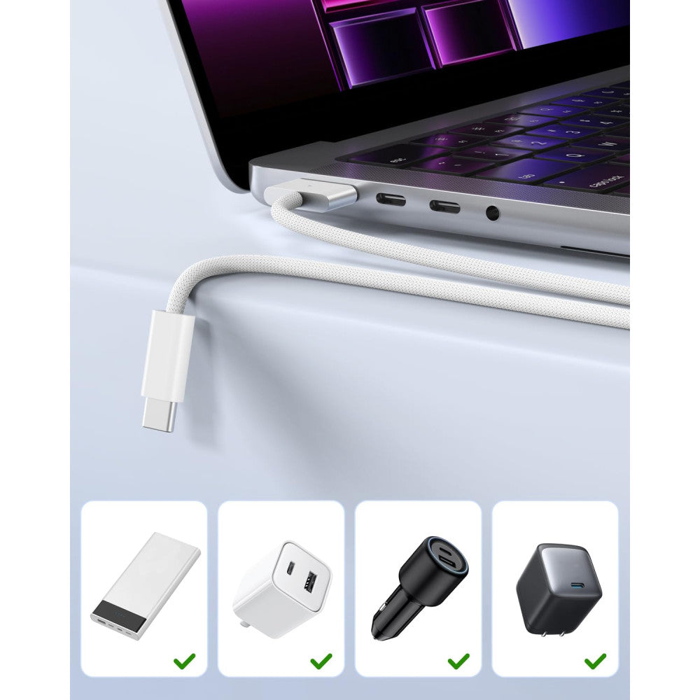 2m USB Type-C to MagSafe 3 Charging Cable for Apple MacBook Air / Pro 140W