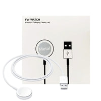 Magnetic Fast Charger to USB-A White (1m) Aluminium Alloy For Apple Watch