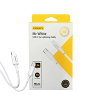 Pisen Mr White 2M USB-C to Lightning  PD Fast Charging Cable （CL-PD01-2000）