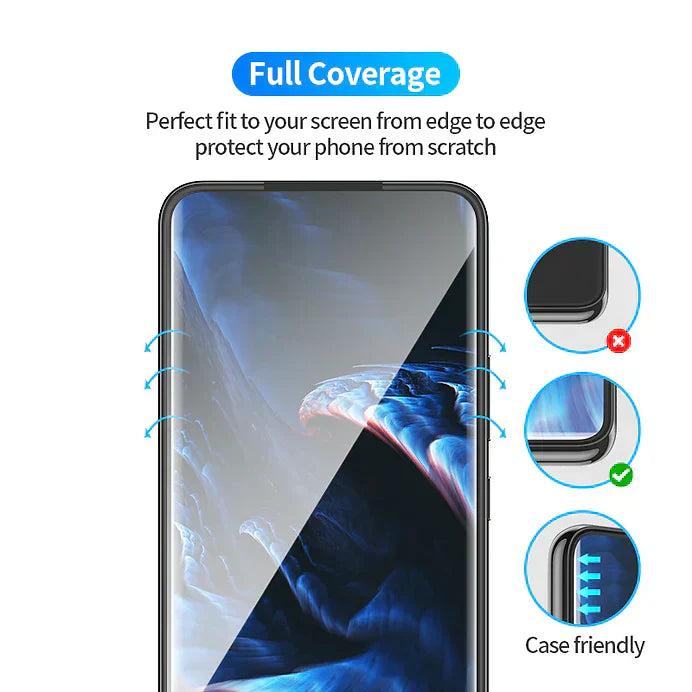 S9 Plus UV Tempered Glass Screen Protector For Samsung Galaxy