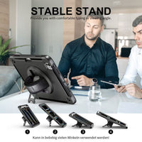 Rugged Case with Pen Holder for iPad Pro 2025(M5)/2024(M4) 11"