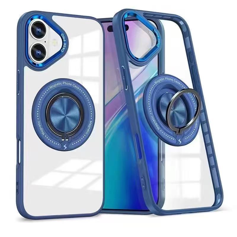 USP Case For iPhone 17 Ring Holder Case Compatible With Magsafe