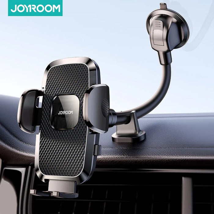 Mechanical Car Phone Holder—Windshield Mount