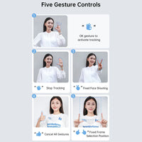 360° Smart Auto-follow Shooting Auto Face Tracking Gimbal