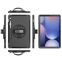 Rugged Case with Pen Holder for Galaxy Tab S10FE Plus (13.1")