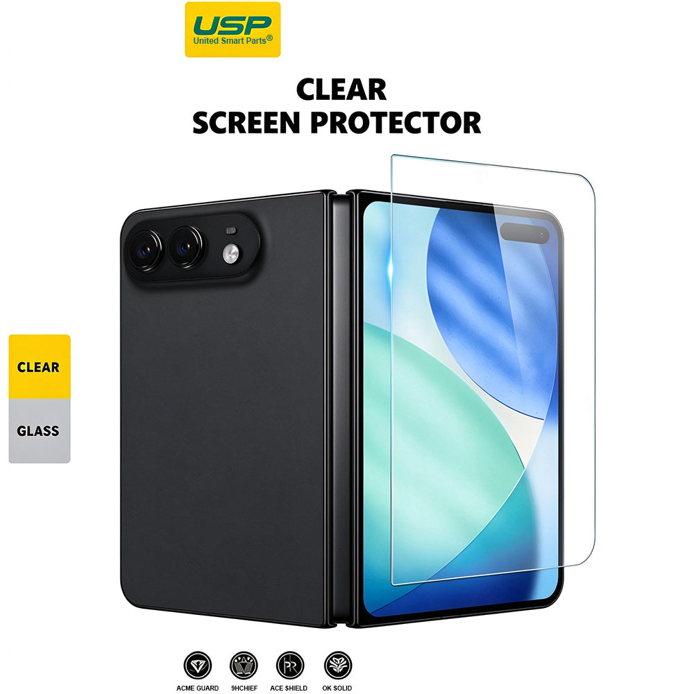 [Front Screen only ] USP Clear Screen Protector For iPhone Duo 7.6'' (10 PCS/Box)