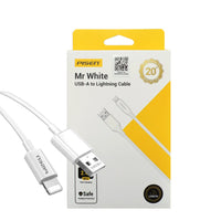 Pisen Mr White 1M USB-A to Lightning Cable( AL05-1000 )