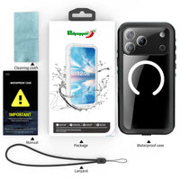 Apple iPhone 17 Pro Max WaterProof Case Black
