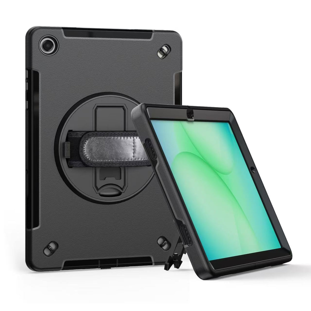 Rugged Case with Pen Holder Screen-Less for Galaxy Tab A9 Plus 11" Generic