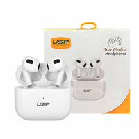 True Wireless Earphones True Wireless Earphone/Headphones White BT241 USP