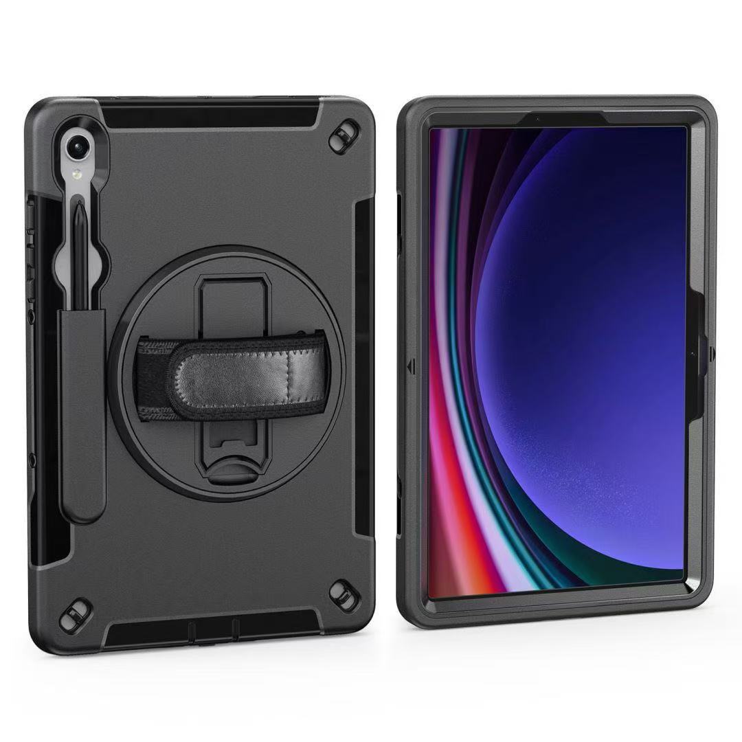 Rugged Case with Pen Holder for Galaxy Tab S9Plus /S10Plus/S9FE Plus (SM-X810) (12.4")