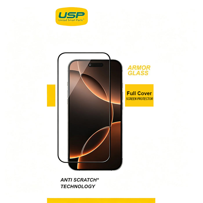 USP Armor Glass Screen Protector For iPhone 13 Pro Max / 14 Plus Full Cover (1  Piece/Box)