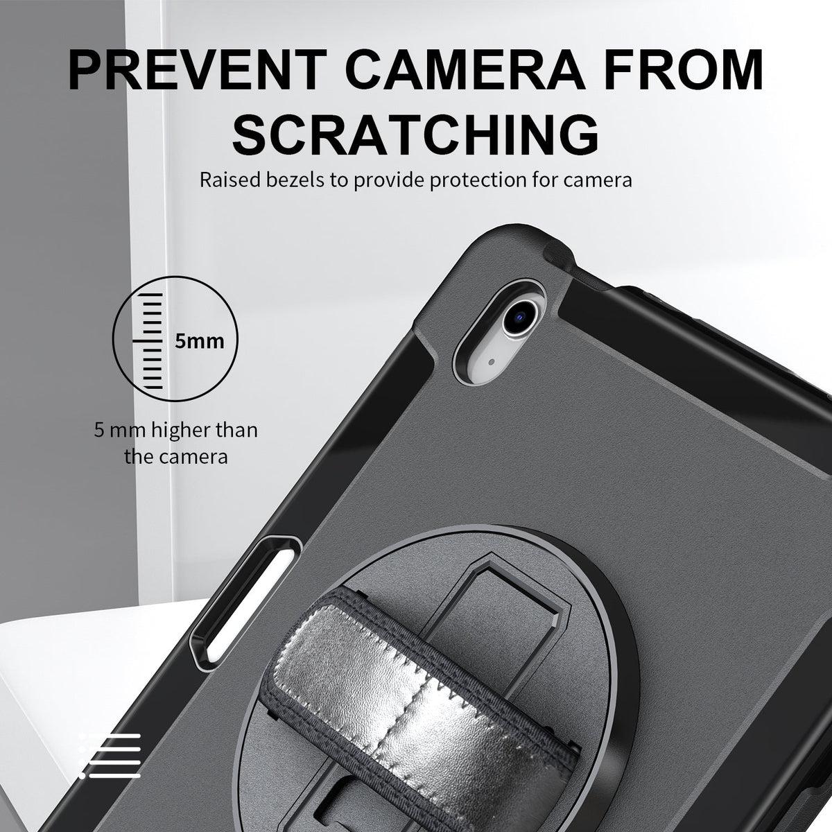 Rugged Case with Pen Holder Screen-Less for Galaxy Tab A9 Plus 11" Generic