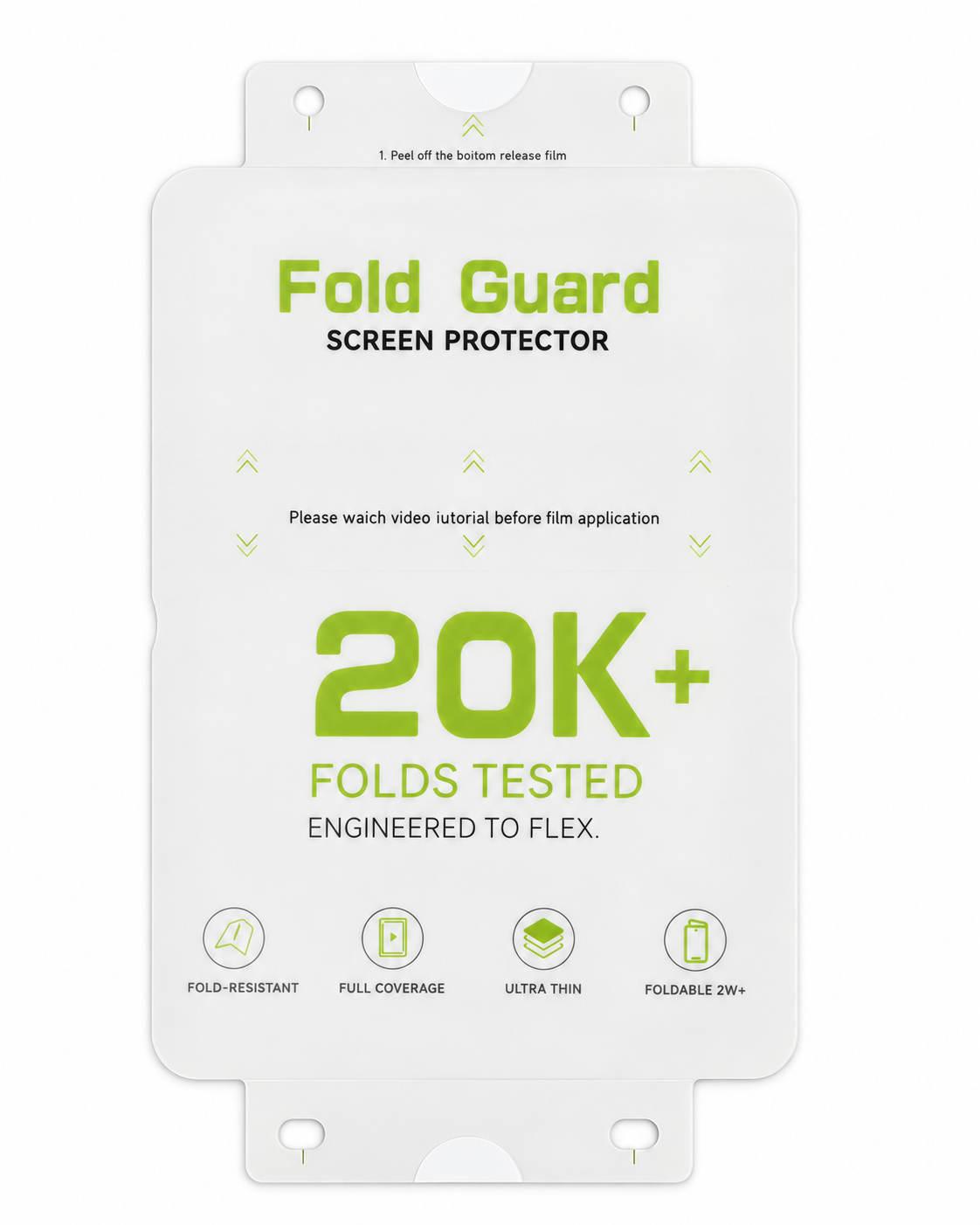[Inner Screen only ] Hydrogel film Screen Protector For iPhone Duo 7.6'' (1 Piece)