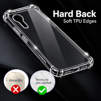 For Samsung Galaxy Xcover 7 (6.6") Clear Hard Case