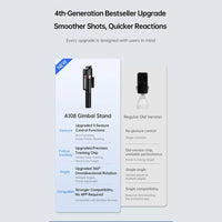360° Smart Auto-follow Shooting Auto Face Tracking Gimbal