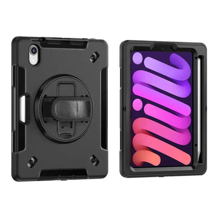 Rugged Case for iPad Mini 7(8.3",2024,A17 Pro)/ Mini 6 ((8.3",2021)
