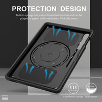 Rugged Case with Pen Holder for Galaxy Tab S12 Ultra
