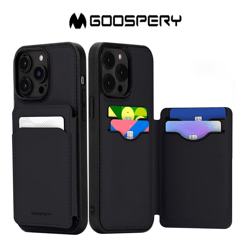 Goospery Case For iPhone 14 Plus Balance Fit 5 Cards Case