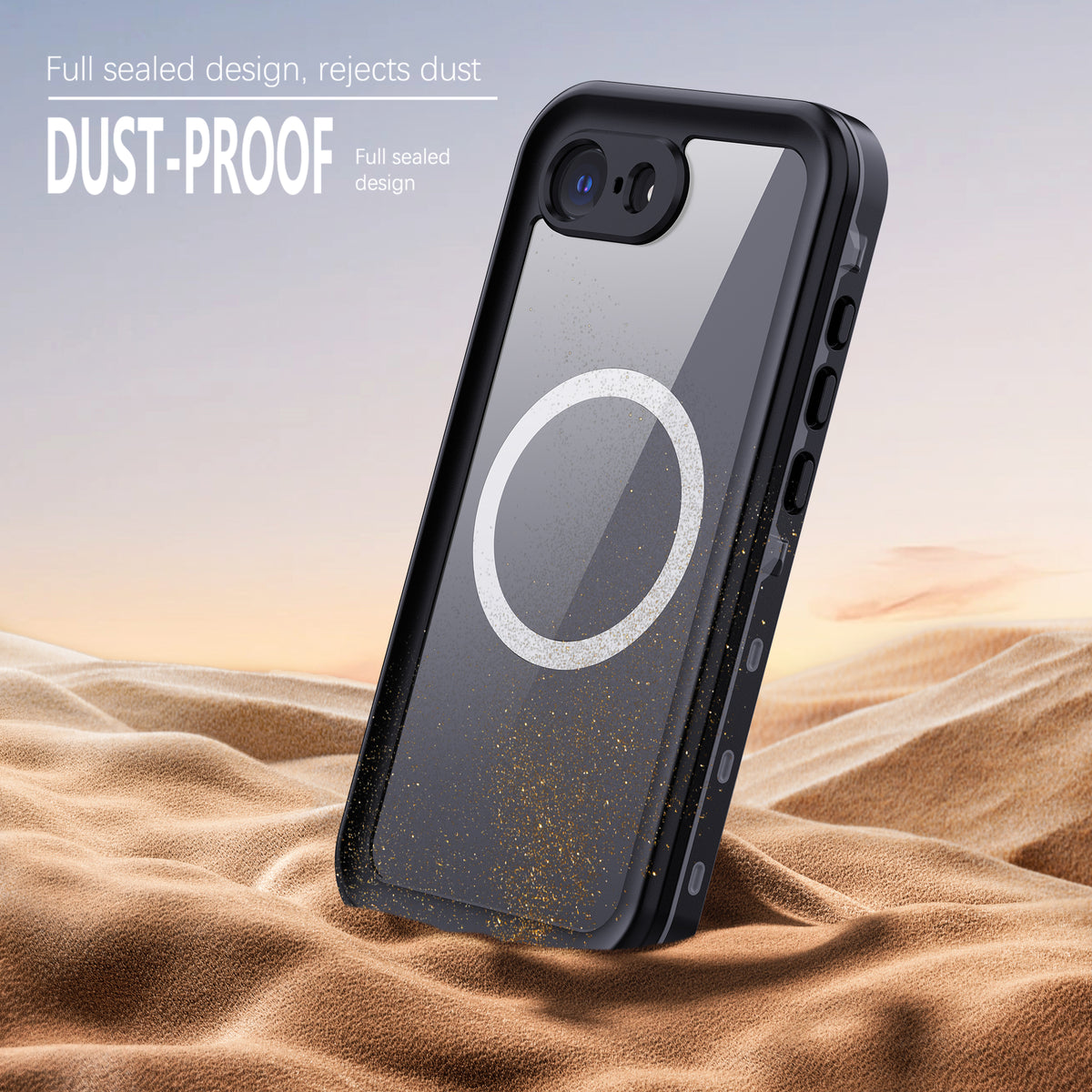 USP Apple iPhone 17e/16e WaterProoof Case Black