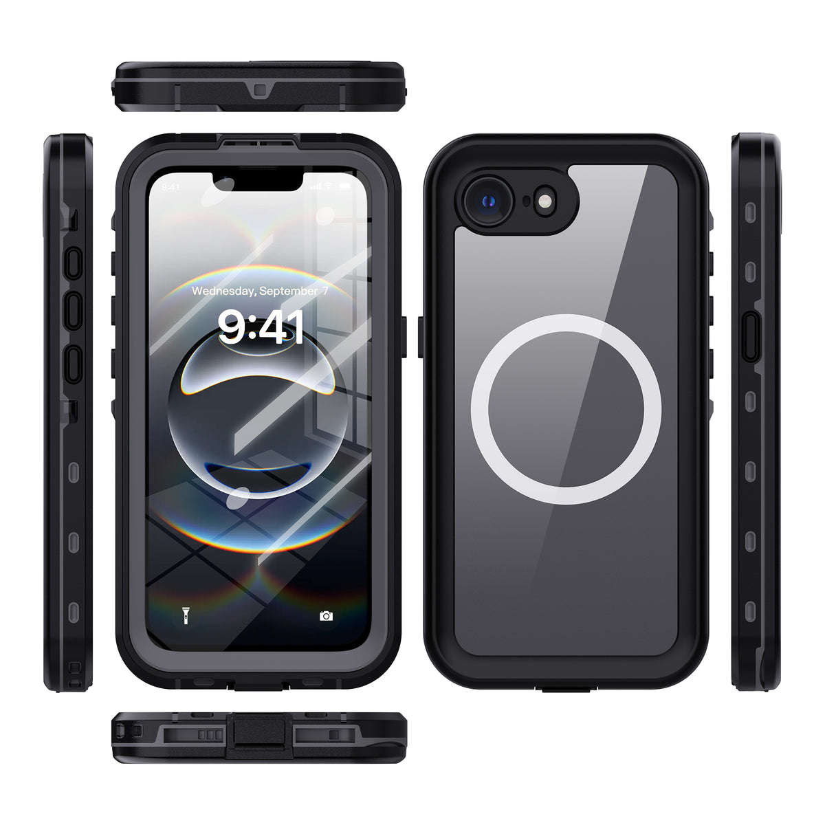 USP Apple iPhone 17e/16e WaterProoof Case Black