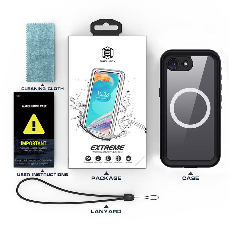 USP Apple iPhone 16e WaterProoof Case Black