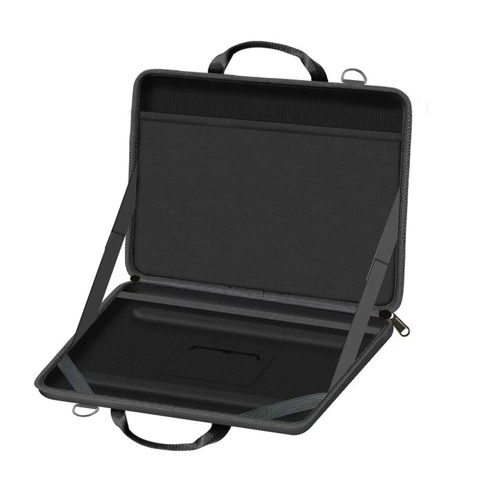 Hard Shell Portable 16" Laptop Case with Adjustable Stand, Storage Pocket & Carry Handle