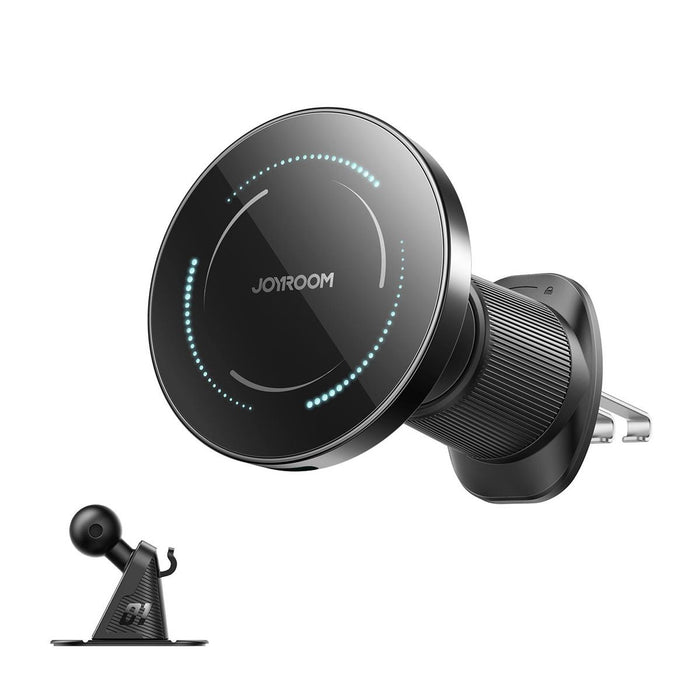 15W Magnetic Wireless Car Charger Holder , Air Vent & Dashboard Compatible