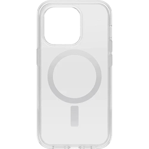 OtterBox Case for iPhone 14 Pro Max Symmetry + Clear Antimicrobial Case for MagSafe