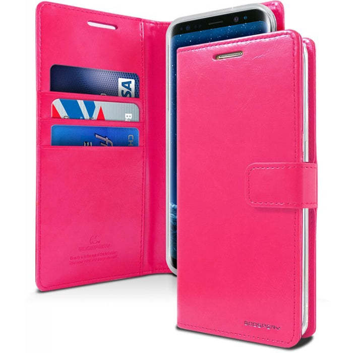 Goospery Case For iPhone 14 Pro Max BlueMoon Diary Case