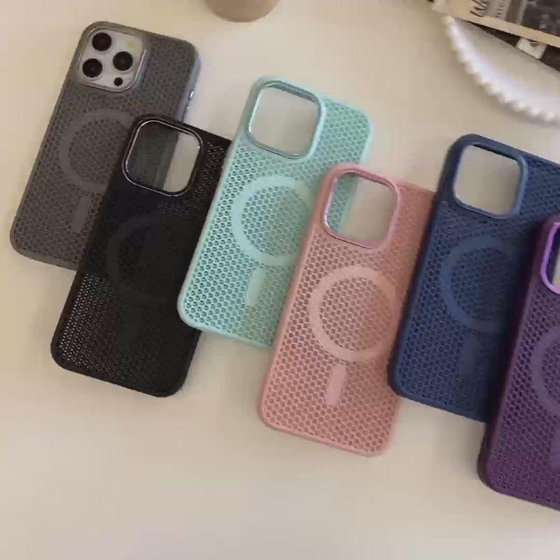 USP 3D Mesh Armor Case for iPhone 17 Compatible With Magsafe