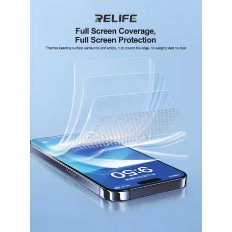 RELIFE GF-6M Anti-Pressure Instant Repair HD Hydrogel Film for C3 MIX ULTRA Cutting Machine 50pcs/box